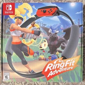 Nintendo Switch Ring Fit RingFit Adventure. New in Box.